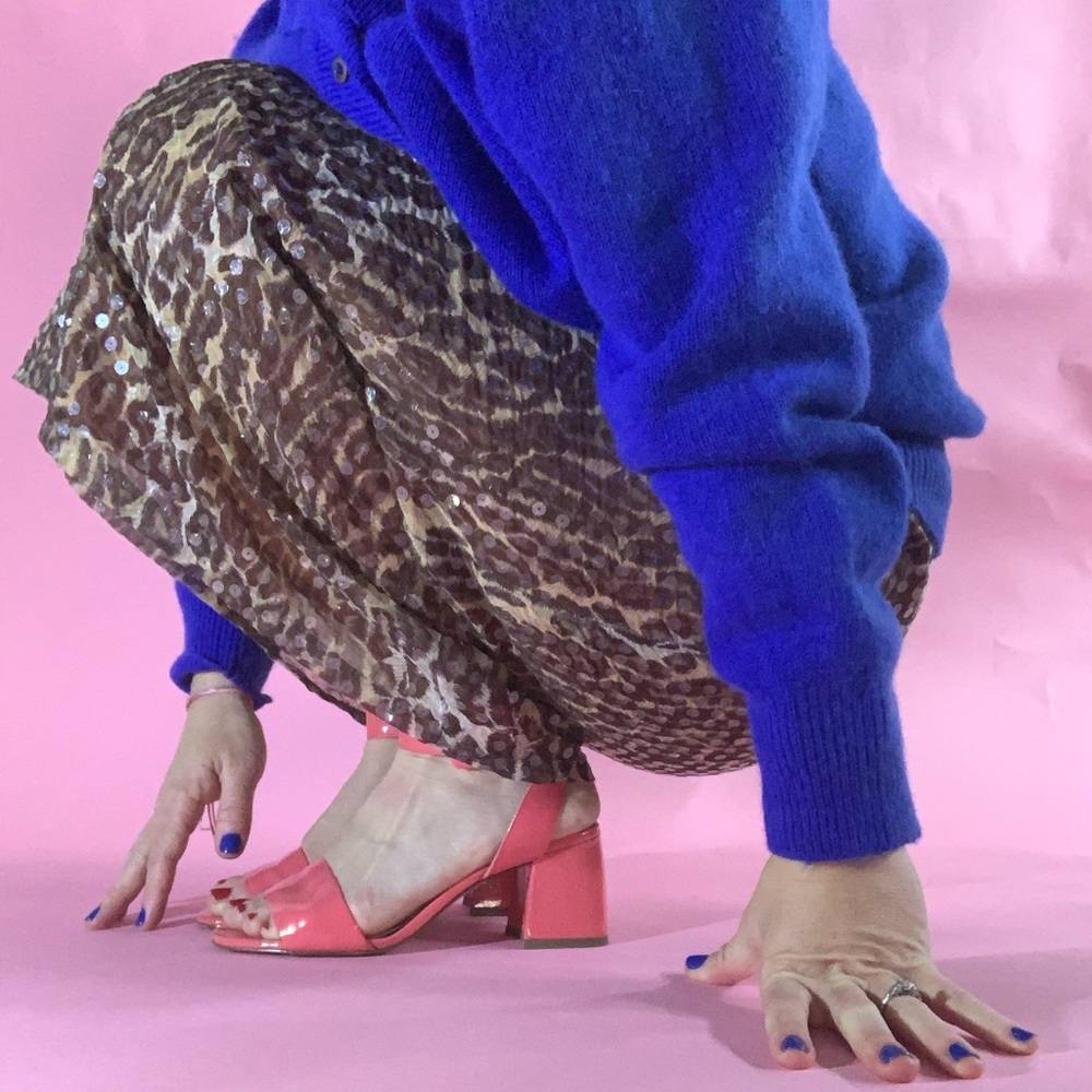 Vintage sequin Skirt